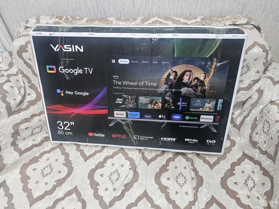 Продам новый телевизор Yasin 32дюйма смарт
