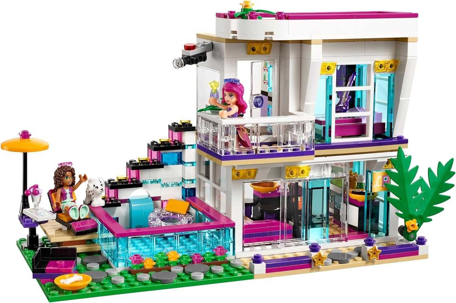 NOU TIP brand L joc fete Friends Casa vedetei pop Livi 41135