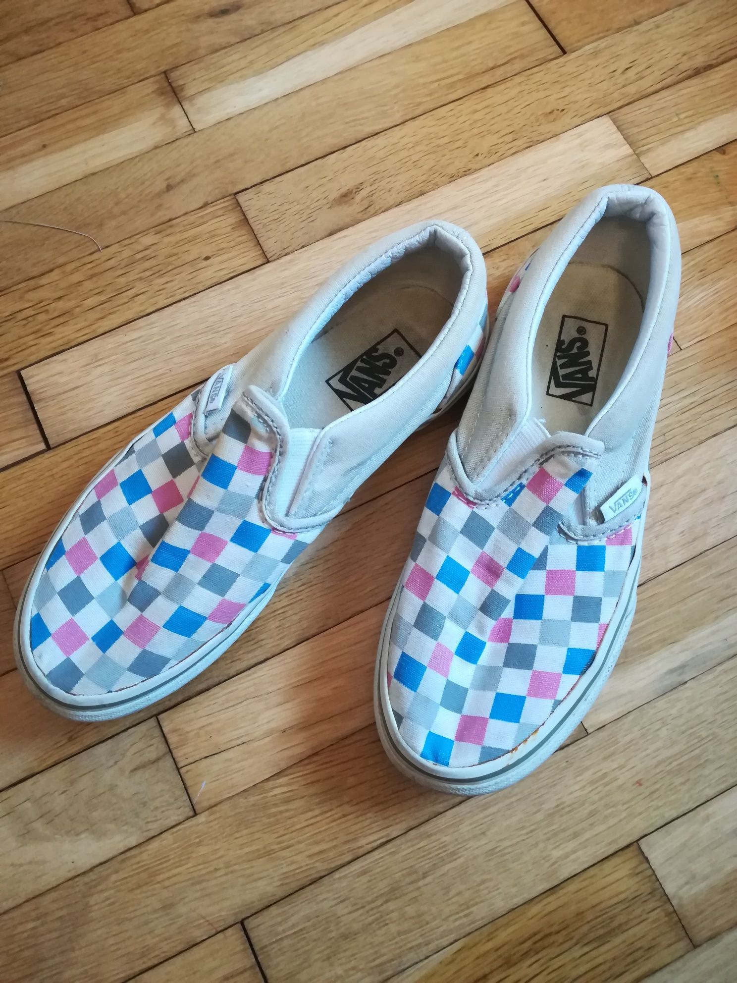 Детски платнени гуменки Vans