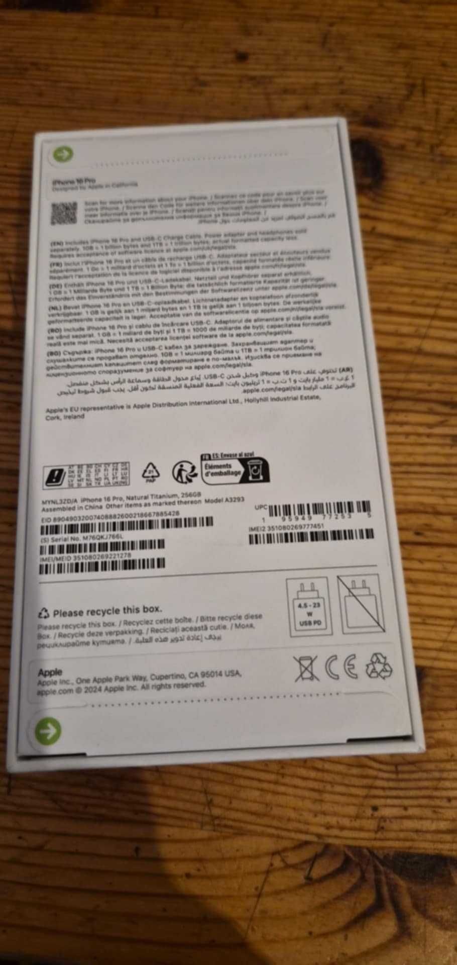 Iphone 16 Pro-1800 лв