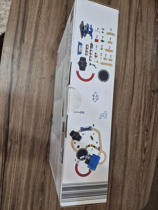 Set circuit din lemn cu  trenulet