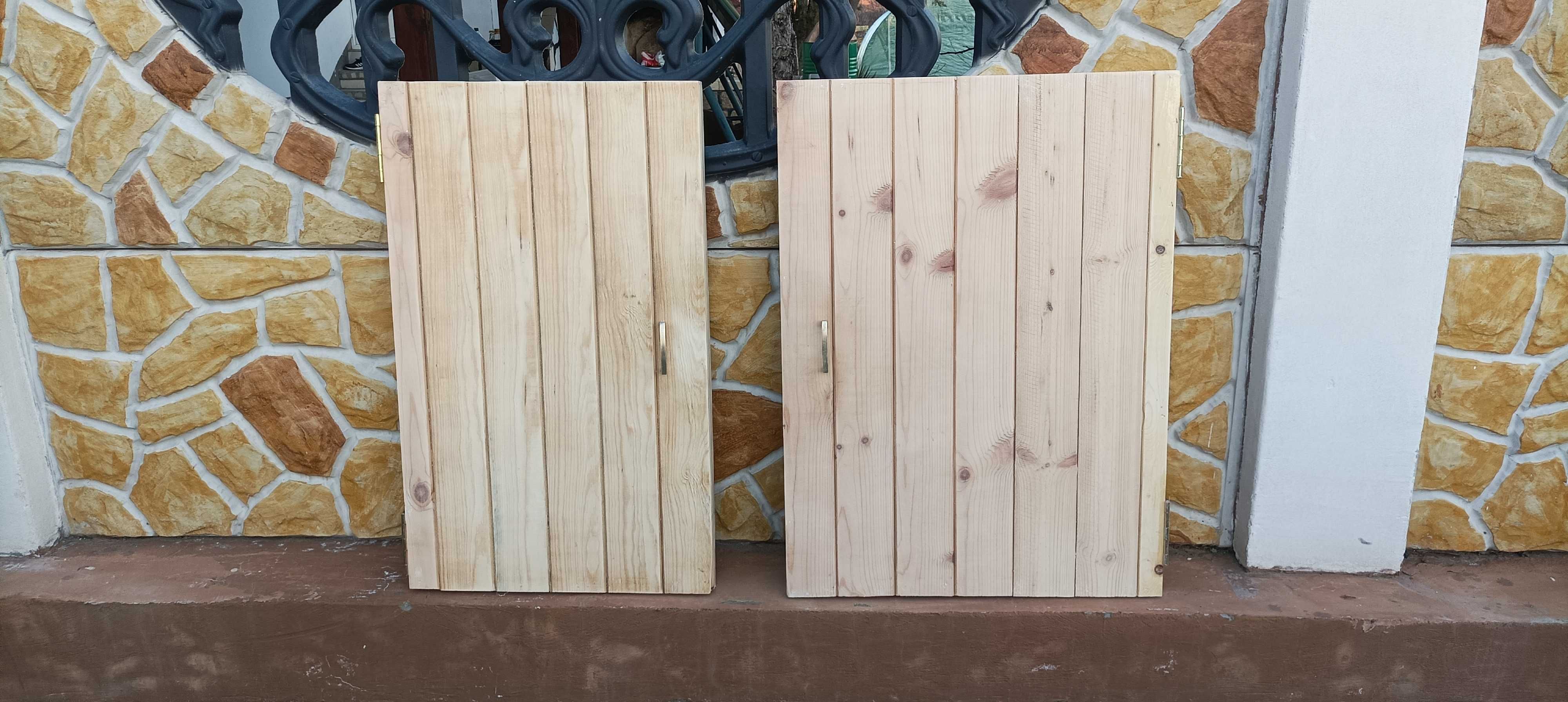 Изработка на дървени вратички