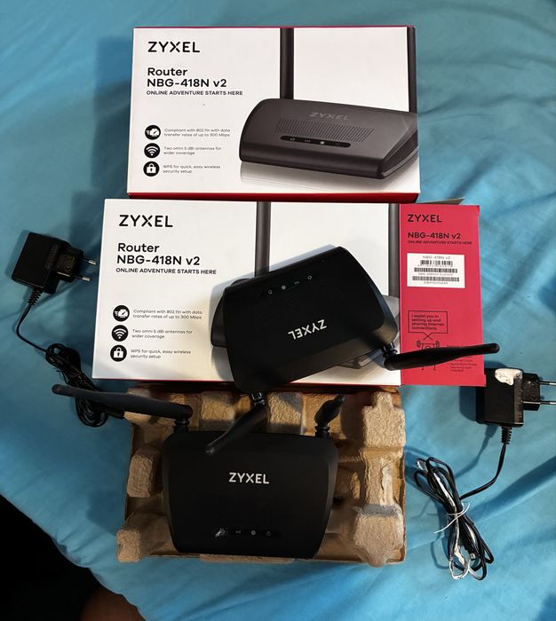 Zyxel NBG-418N v2. Wi-Fi 4 (802.11n)