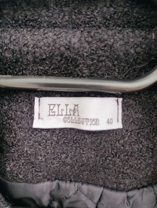 Haina lana neagra paltonaș 100% lana