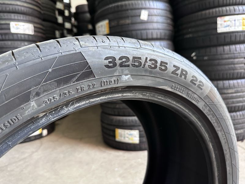 285/40/22 325/35/22 CONTINENTAL