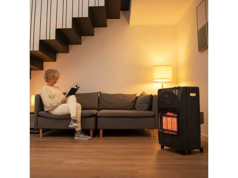 Газова Печка Cecotec Ready Warm 4000 Slim Fold, 4.2 kW, Сгъваема