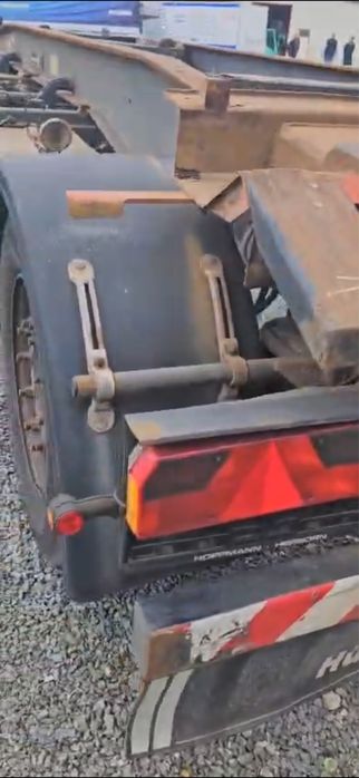 Remorca Abrollkipper cu carucior frane disc