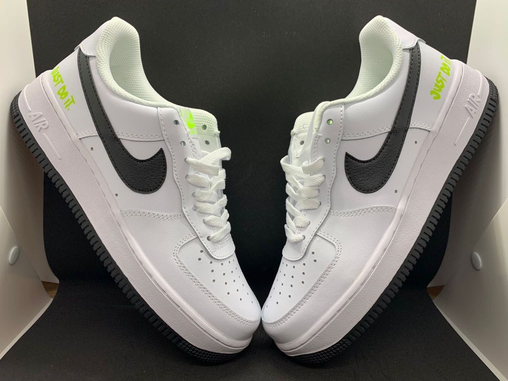 Nike Air Force 1 Low Just Do It White Volt