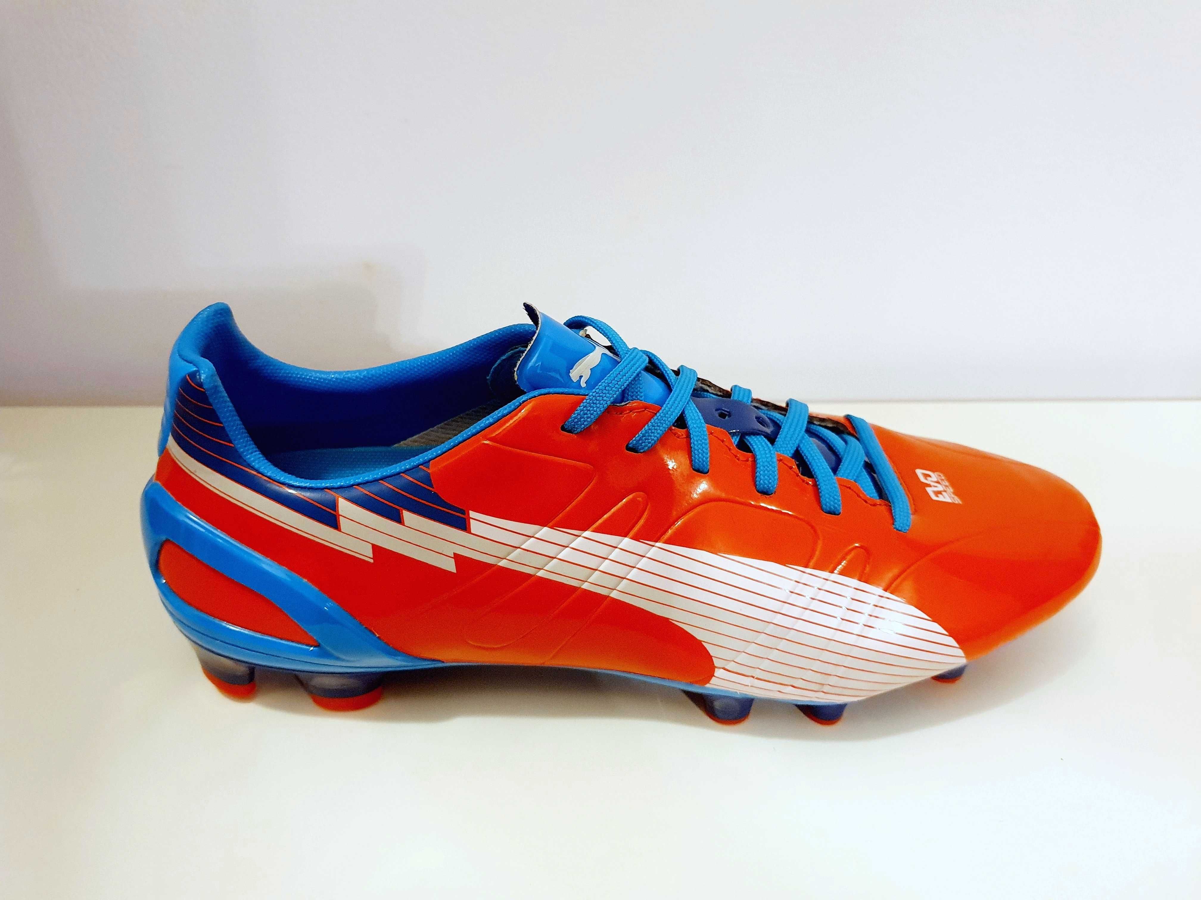 Ghete de fotbal Puma Evospeed 3 FG Orange, 42.5 EU NOI