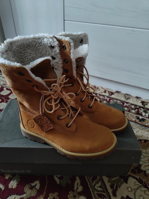 Очень теплый ботинка timberland 32p