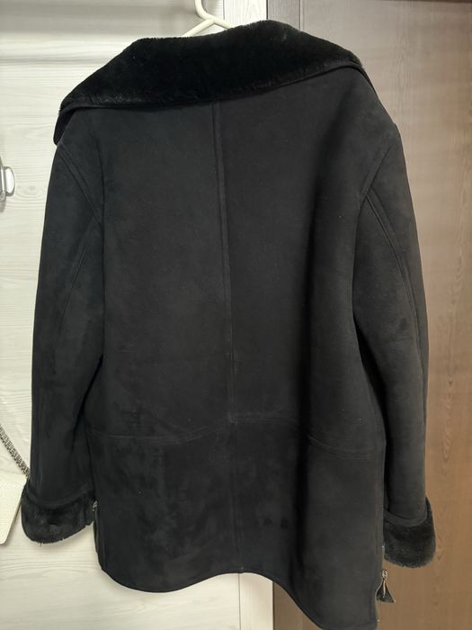 150 лева естествен набук нов мъжки кожух размер L,XL,2XL,3XL