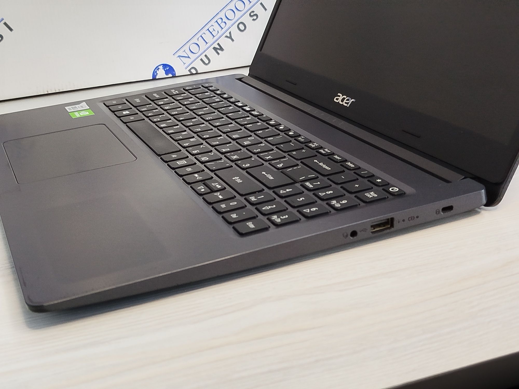 Kuchli Noutbuk Acer Aspire 3 Intel Core i3 SSD, Nvidia Geforce 15.6