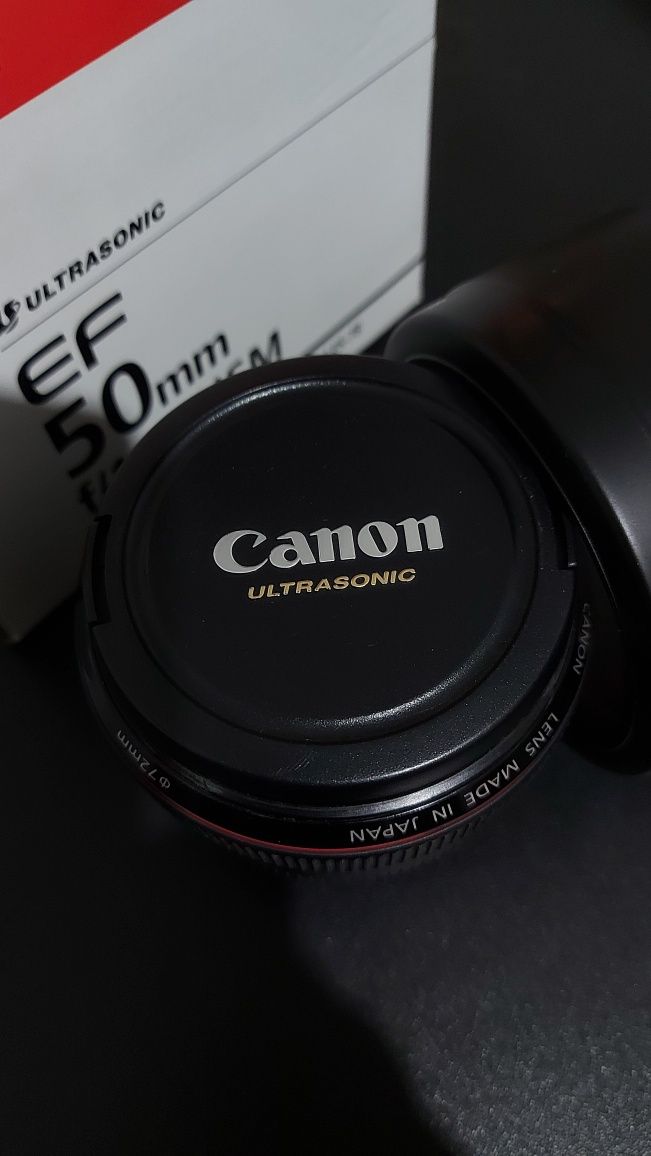 Vand obiectiv Canon EF 50mm f1.2