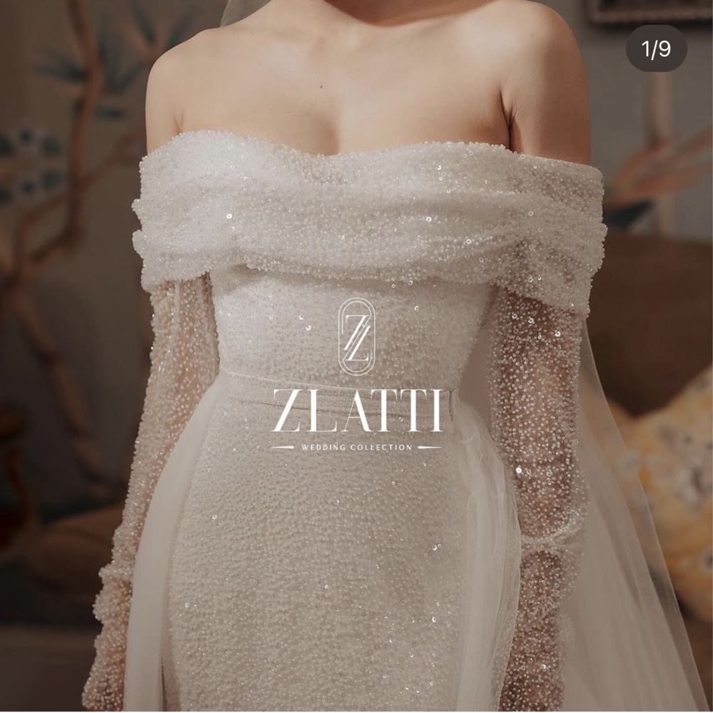Свадебное платье от люксового Московского бренда