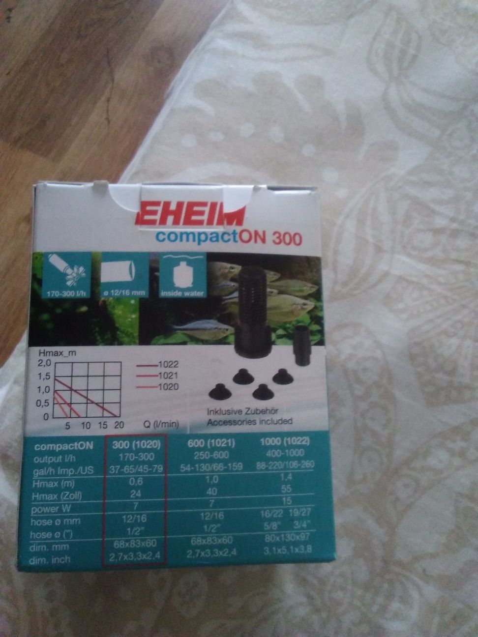 Аквариум на помпа EXEIM ми