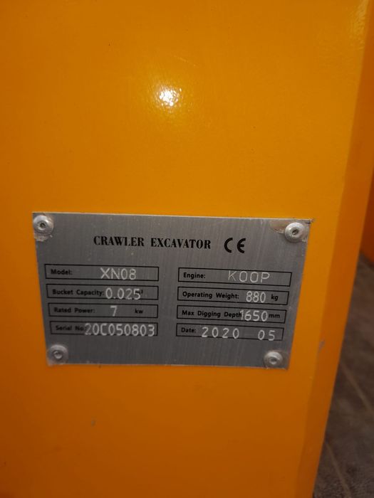 Mini excavator Rhinocerus