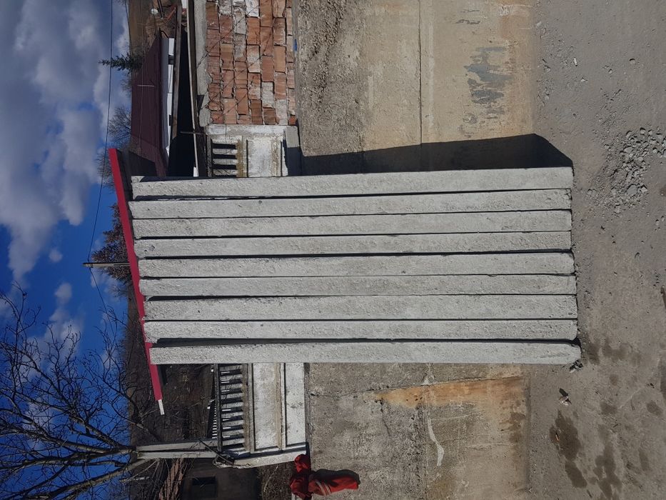 Vand stâlpi de beton cu armatura