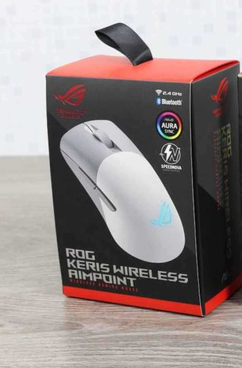 Mouse Gaming Wireless ASUS ROG Keris AimPoint Tri-Mode 36K Dpi Sigilat