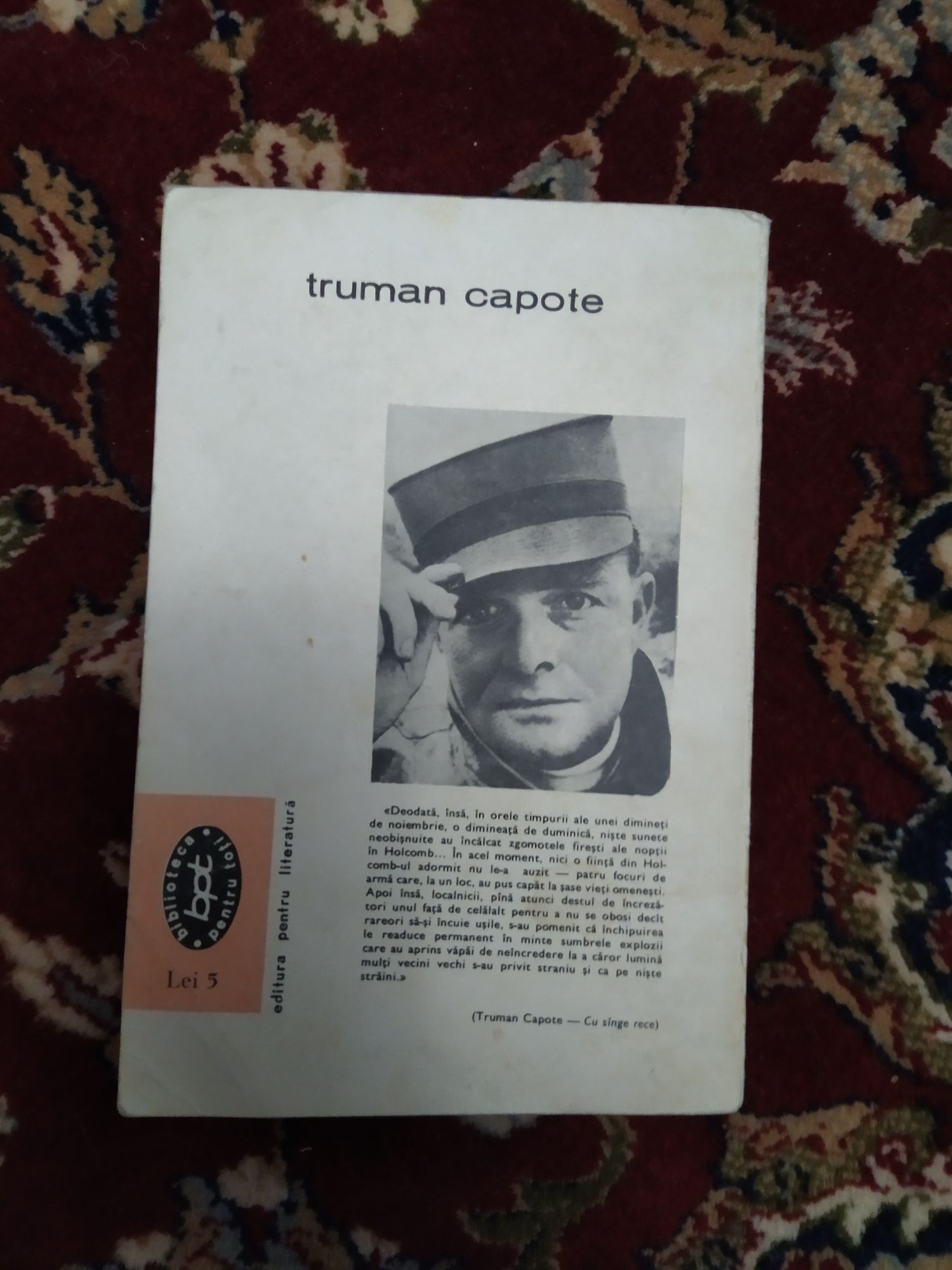 Truman Capote  Cu sange rece