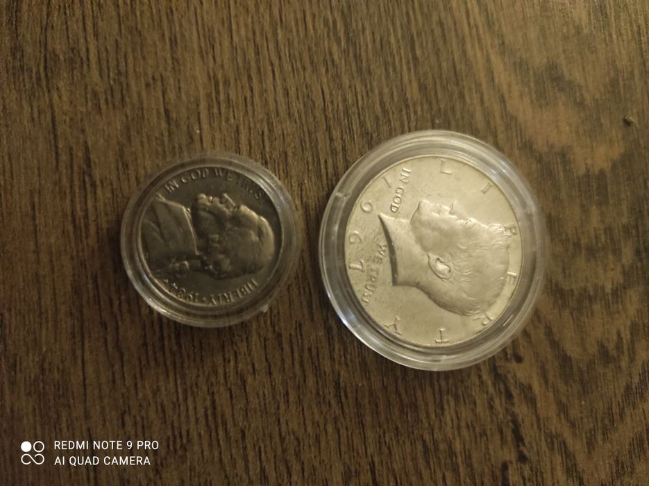 4 monede americane argint