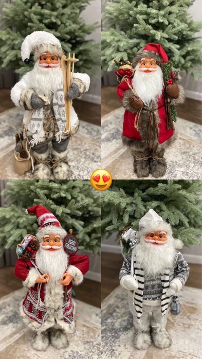 Дед морозы в наличии. Новые 60 см