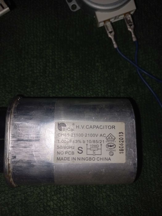 Piese cuptor cu microunde Sharp transformator+magnetron+motor farfurie