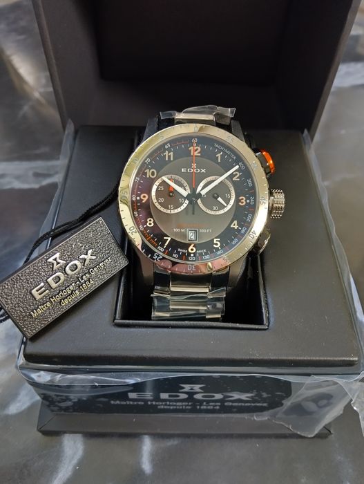 Edox Chronorally 1 Chronograph Едокс мъжки часовник