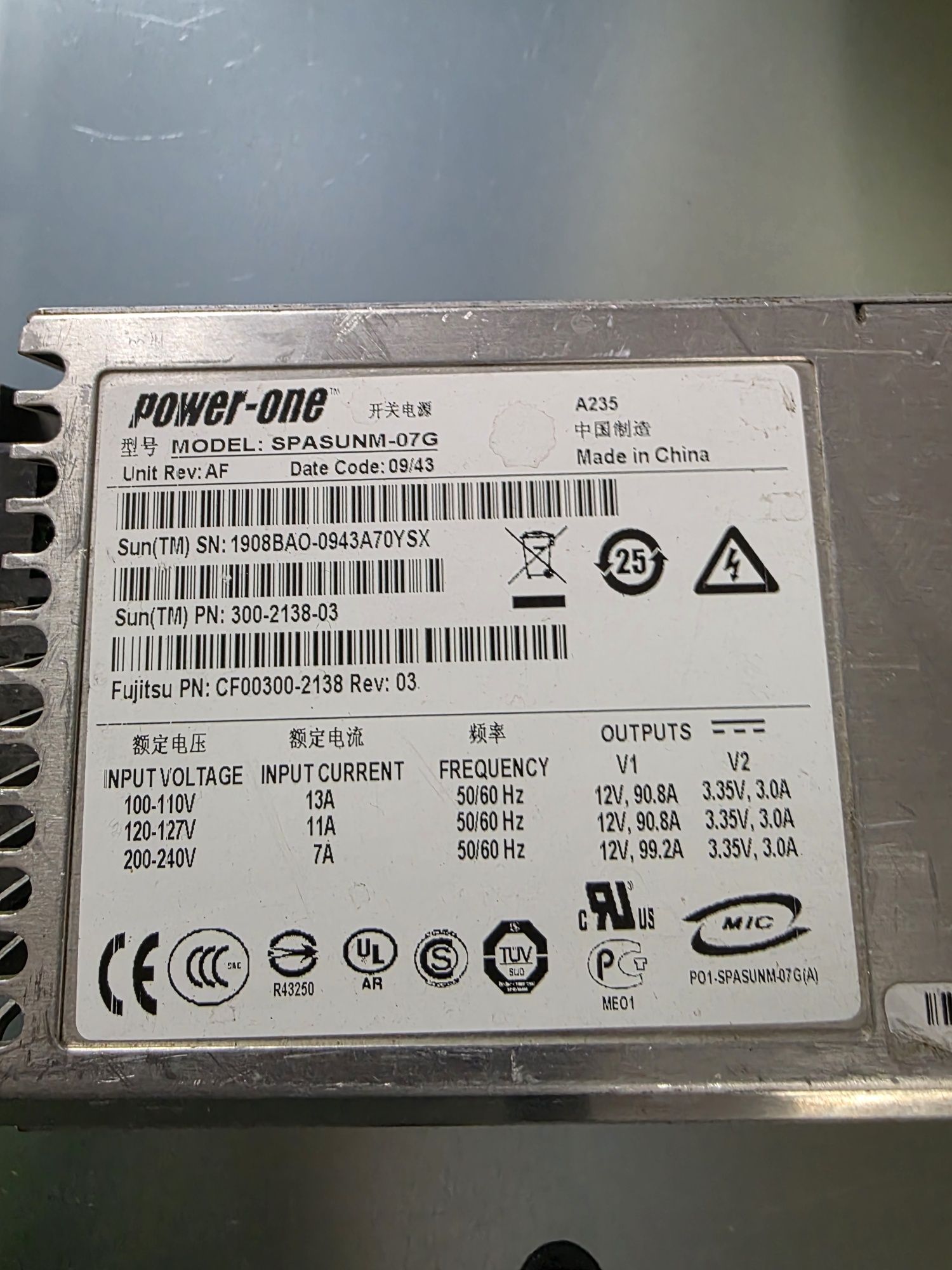 Sursa server 1200w