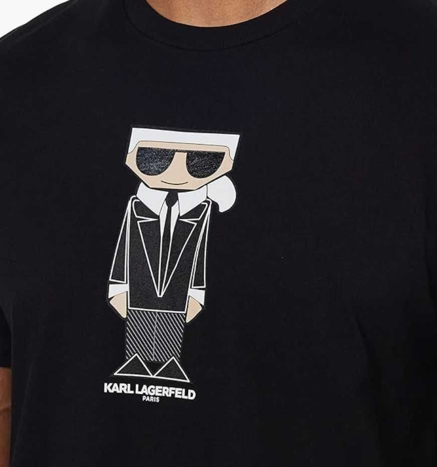 Karl Lagerfeld Оригинална унисекс тениска Карл Лагерфелд