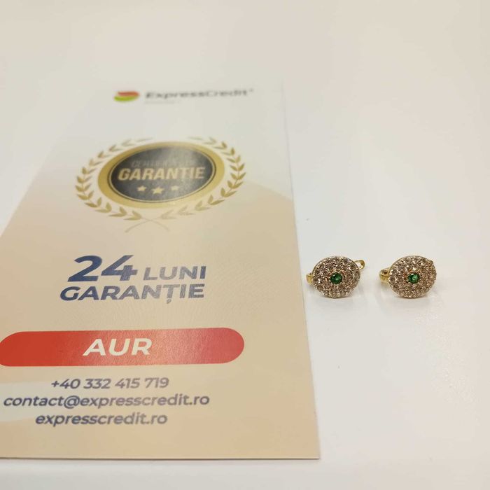 Cercei aur 14k (ag49 Esplanada b.6107.1)