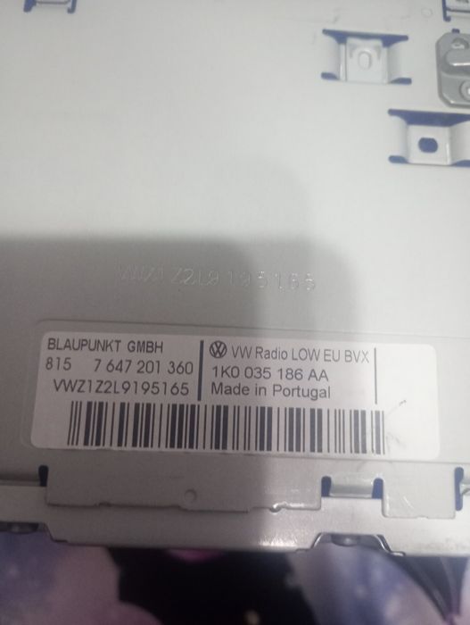 Unitate multimedia originala vw