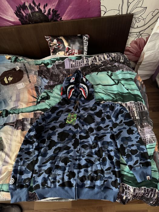Тъмно синьо Babe zip hoodie