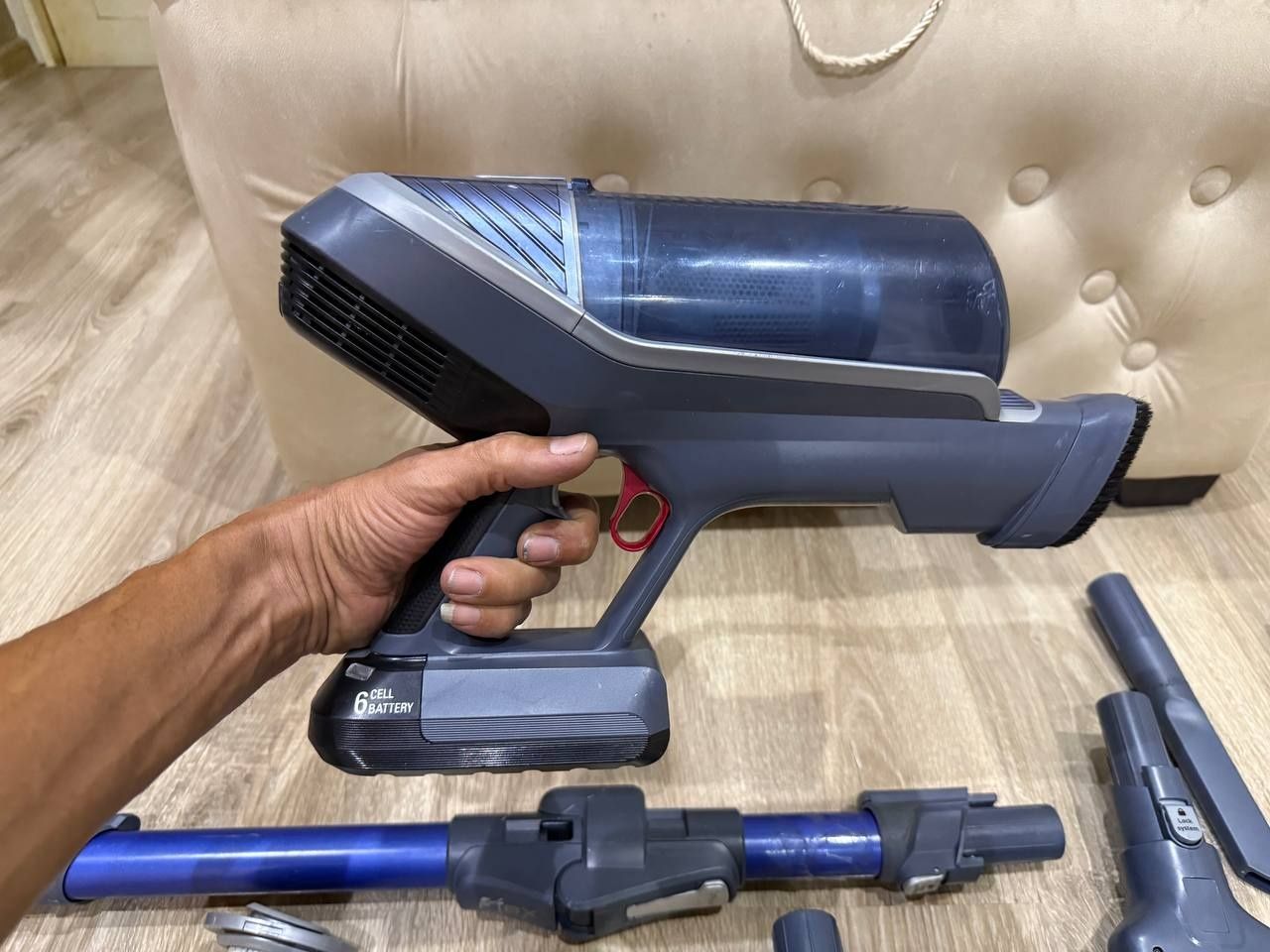 Пылесос швабра tefal X-force flex