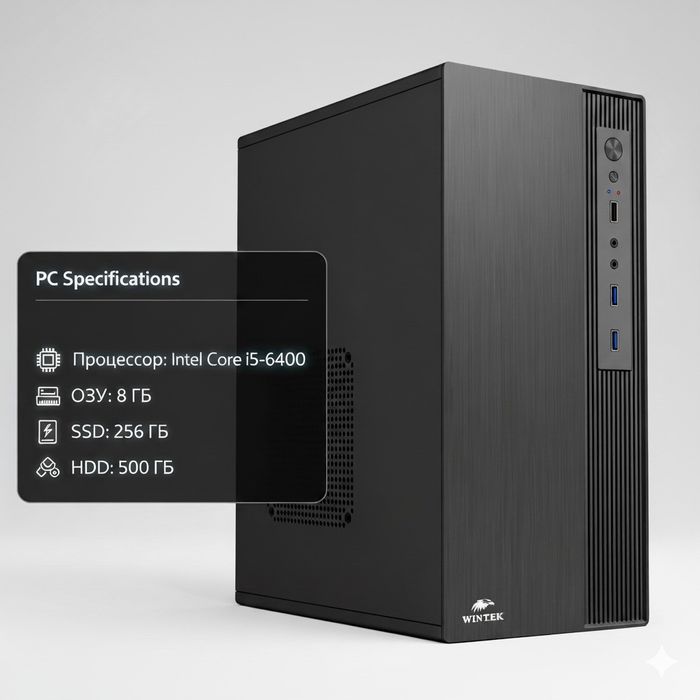 Компьютер с монитором