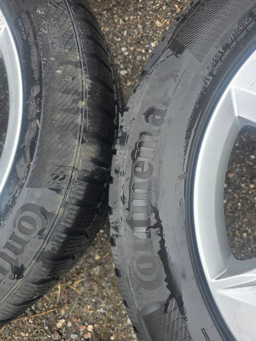 Продаваме лети джанти 19" с зимни гуми Continental за Audi Q5 2020г