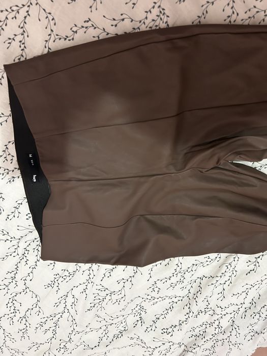colanti bej piele artificiala