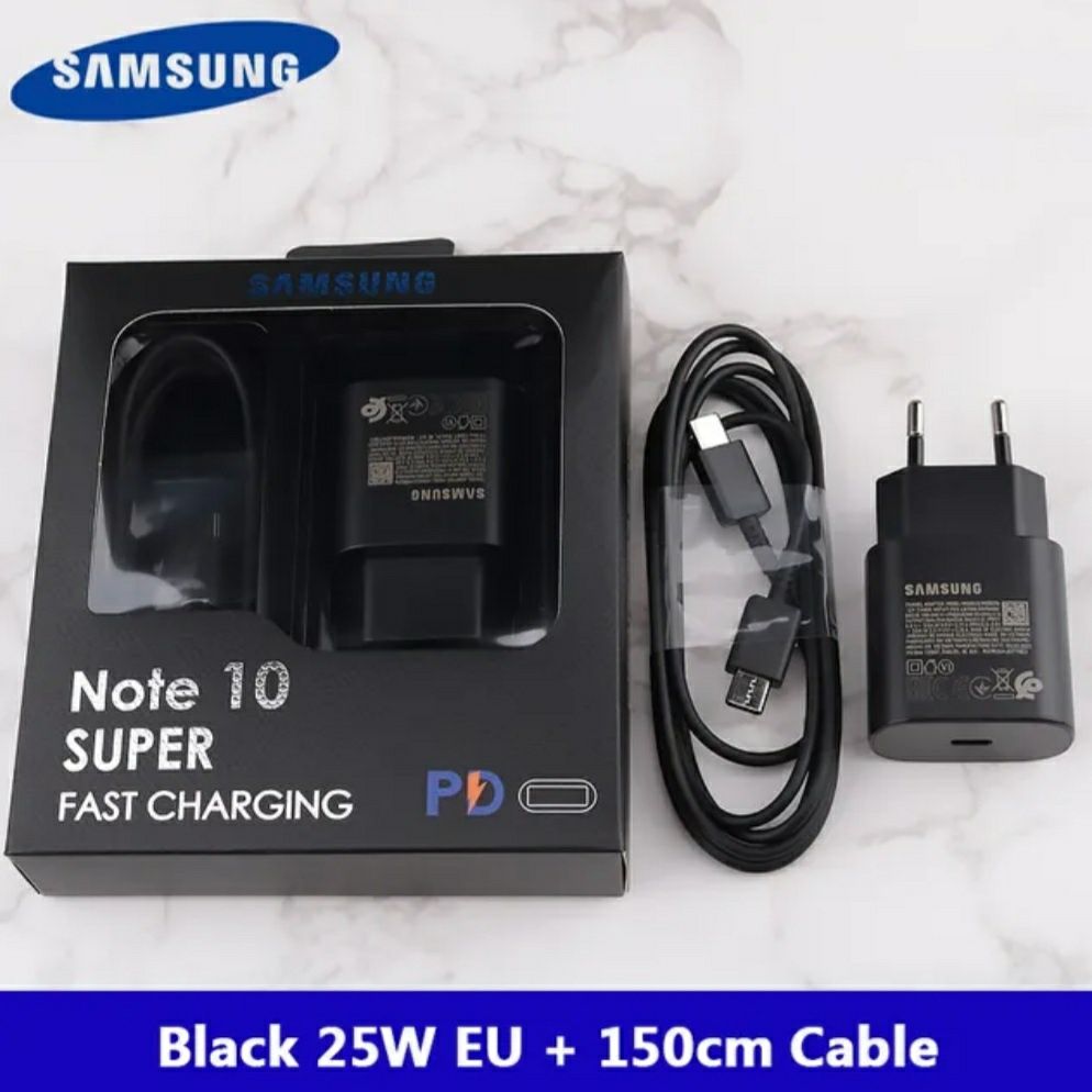 Vand încarcatoare Samsung Originale Super Fast Charger cablu type C