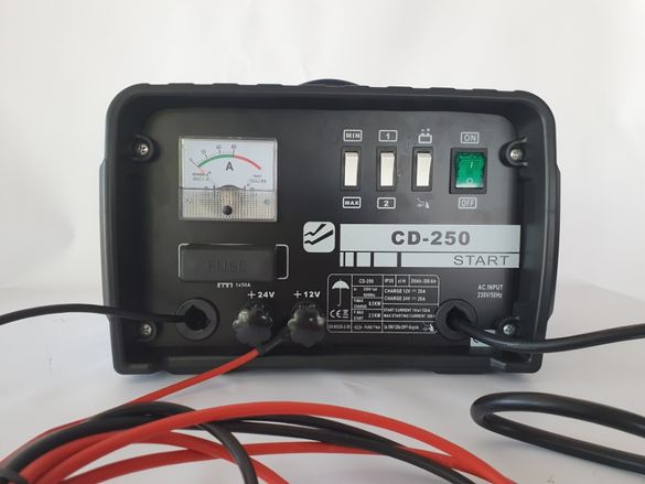 МИНИ Стартерно и зарядно устройство модел CD – 250 А.