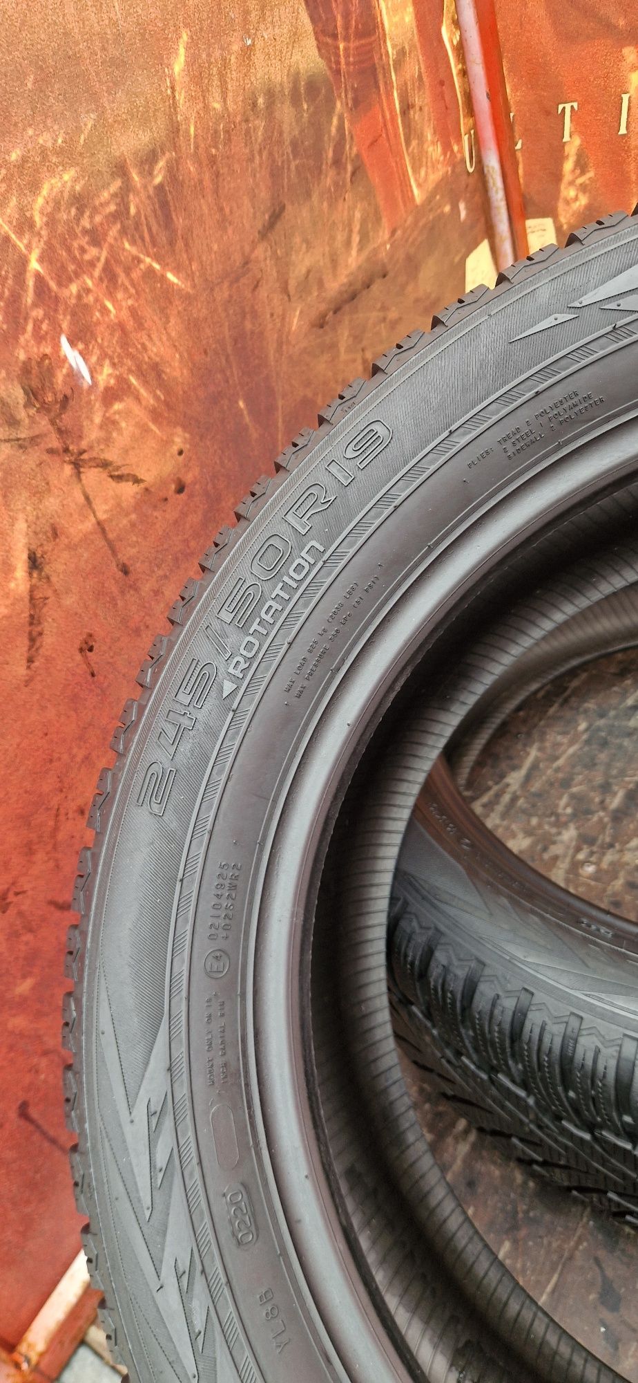 2 Anvelope Nokian 245 50 R19 M+S . Dot 2020