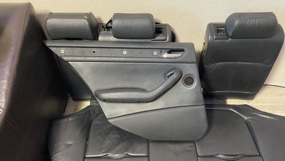 Кожен салон с детски столчета BMW Е46 комби