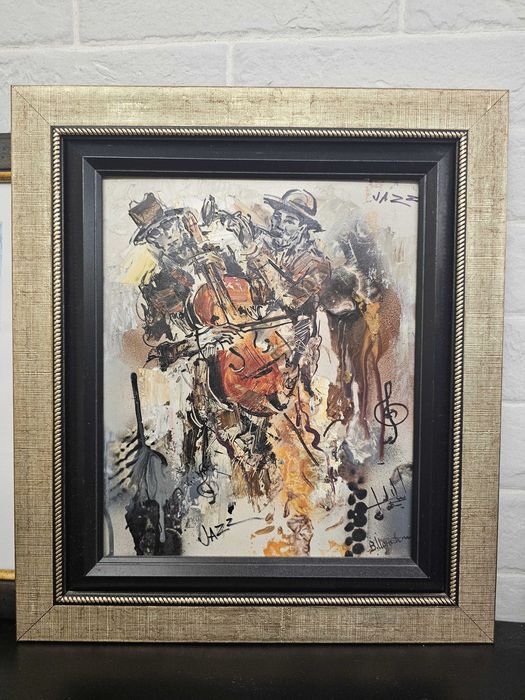 Картина на Владимир Цоневски "Джаз"