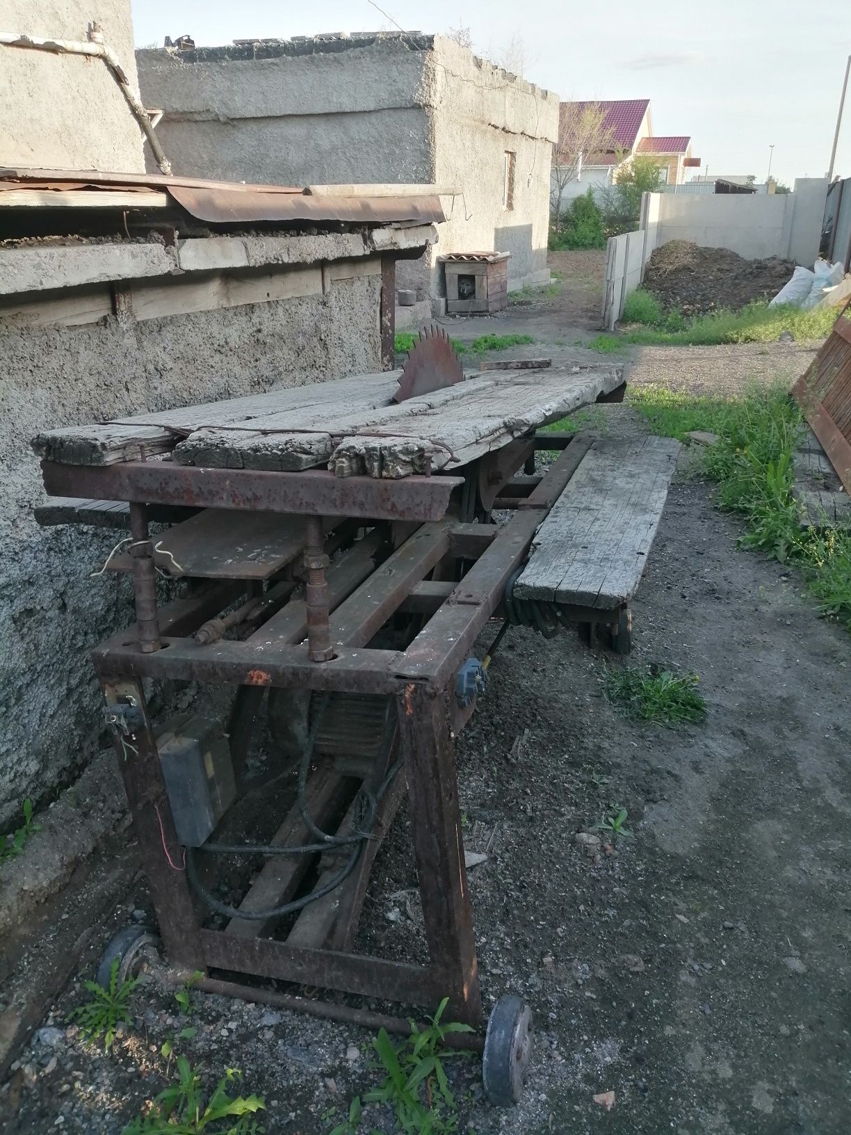 Пилорамма на валу