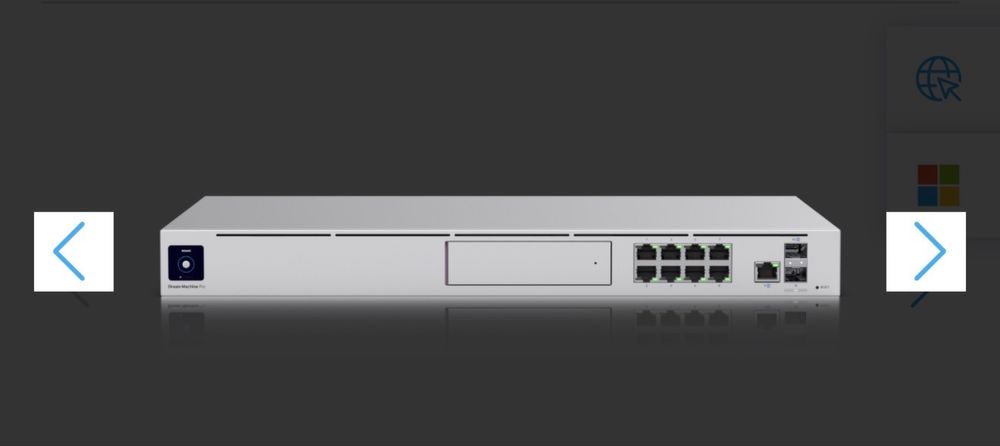 Ubiquiti UDM SE foarte putin utlizat