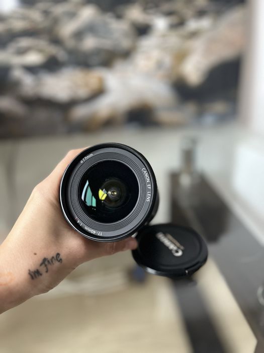Obiectiv canon 17-40mm f4 seria L