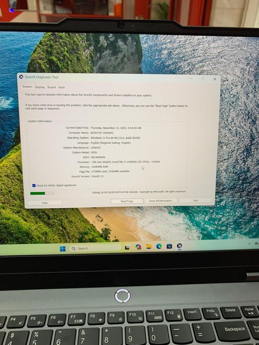 Lenovo 15IRX9 Amanet BKG