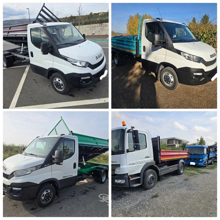 Iveco daily basculabil 35c15,35c17,50c15,50c18,Mercedes