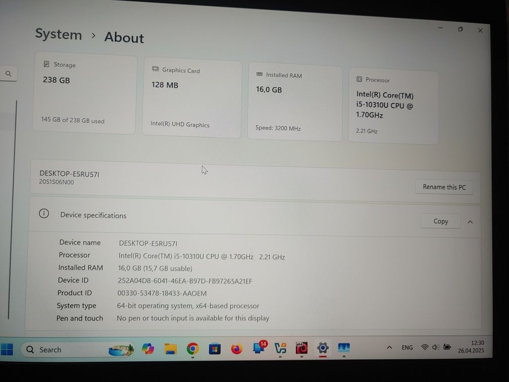 Lenova ThinkPad T14