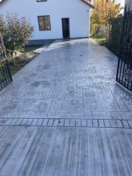 Pavaj din Beton Amprentat Iasi / Producator