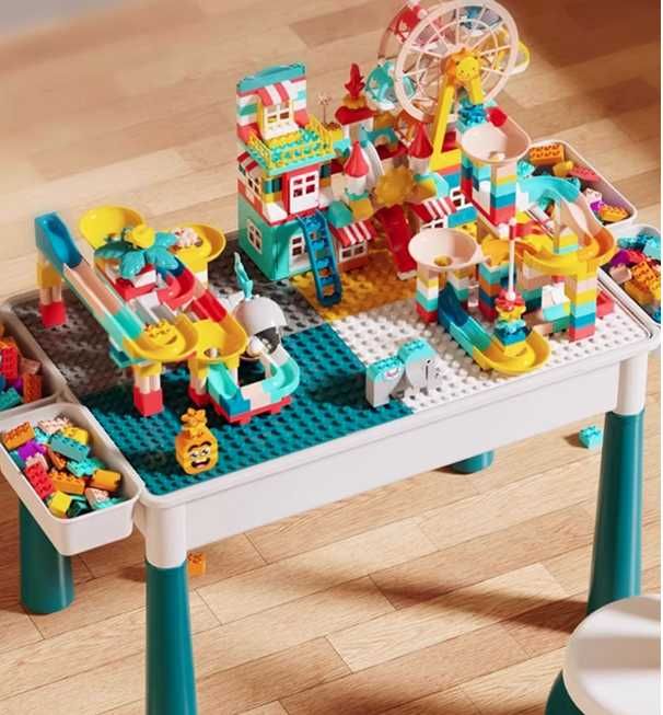 Детский игровой\учебный стол конструктор  + 2 стула. Уценка.