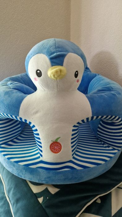 Детское сиденье, мягкое, с бортиками, новое